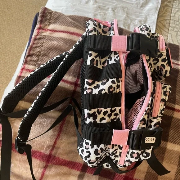9L Mini backpack Wolf Leopard Print - Picture 3 of 4